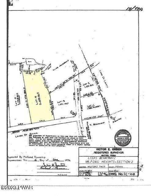 7. Land for Sale at Lot 4 Mountainview Road Milford, Pennsylvania 18337 United States